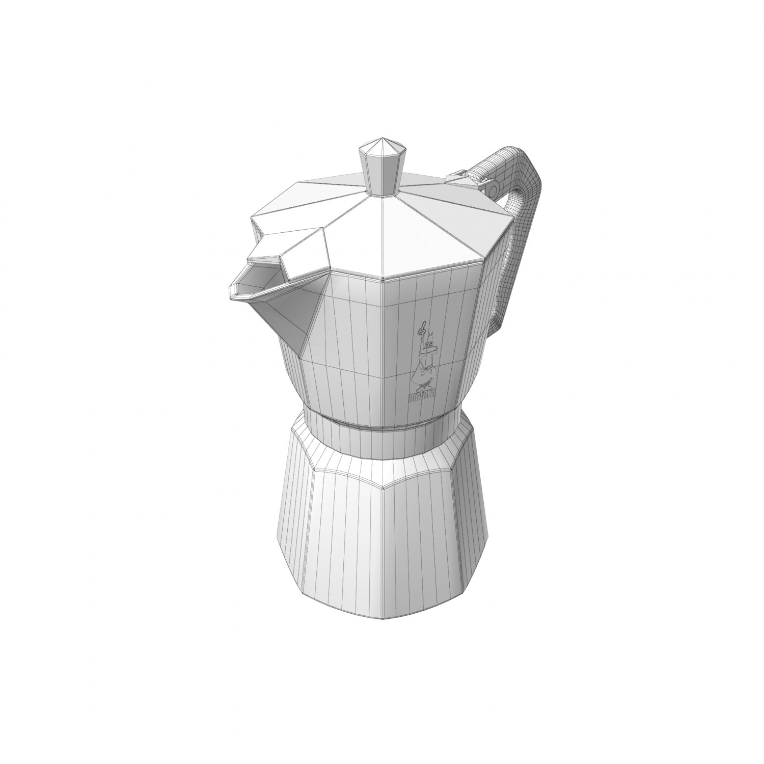 Cafetera Italiana Bialetti - Free 3D Model by FRotondi