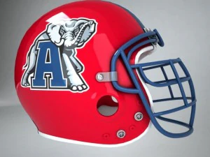 football helmet 3D Model