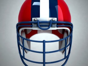 football helmet Modèle 3D
