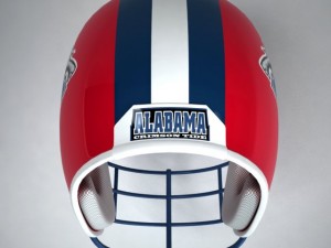 football helmet Modèle 3D
