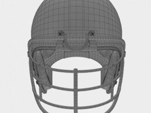 football helmet Modèle 3D