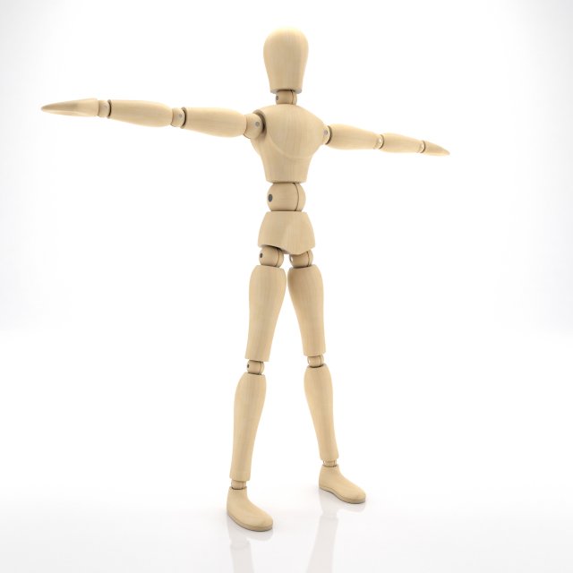 Dummy Modelo 3D .c4d .max .obj .3ds .fbx .stl .blend 