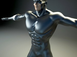 generic superhero 3D Модель