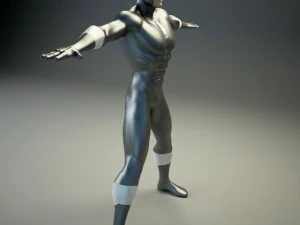 generic superhero 3D Model
