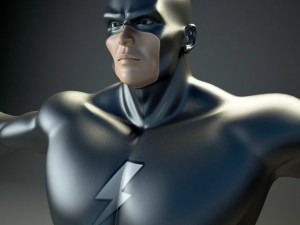 generic superhero 3D Model