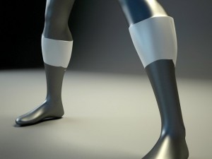 generic superhero 3D Model