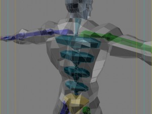 generic superhero 3D Model