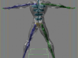 generic superhero 3D Model