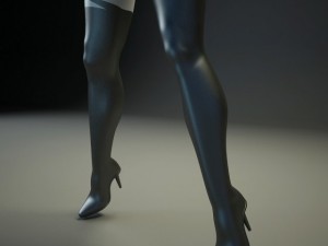 generic woman superhero 3D Modell