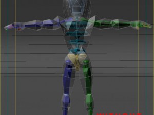 generic female superhero cartoon Modelo 3D