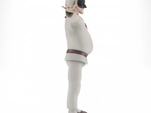 Pulcinella carnival mask 3D Model