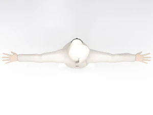 Pulcinella carnival mask 3D Model