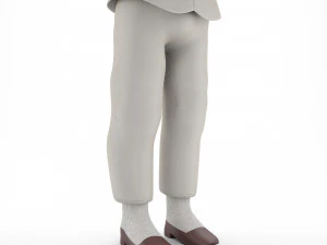Pulcinella carnival mask 3D Model