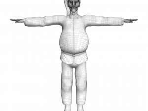 Pulcinella carnival mask 3D Model