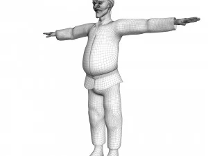 Pulcinella carnival mask 3D Model