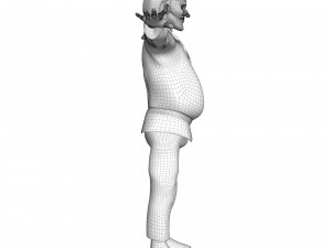 Pulcinella carnival mask 3D Model