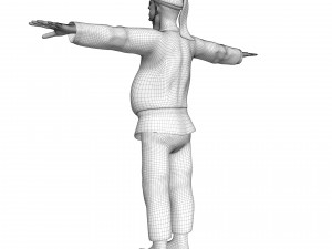 Pulcinella carnival mask 3D Model