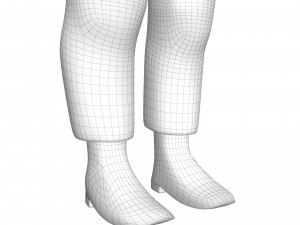 Pulcinella carnival mask 3D Model