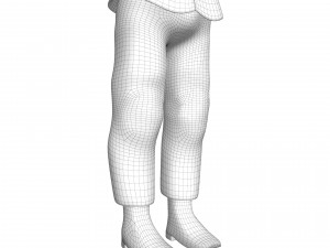 Pulcinella carnival mask 3D Model