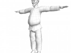Pulcinella carnival mask 3D Model