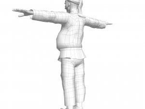 Pulcinella carnival mask 3D Model