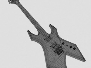 bc rich warlock Modelo 3D