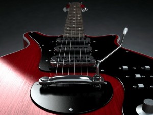 brian may guitar 3D Модель