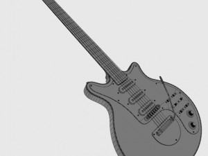 brian may guitar 3D Модель