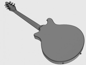 brian may guitar 3D Модель
