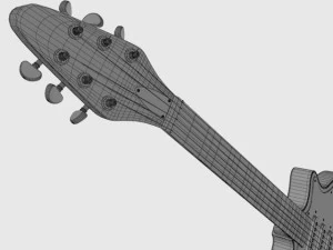 brian may guitar 3D Model