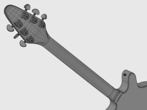 brian may guitar 3D Model