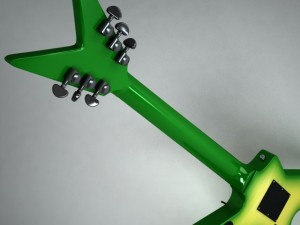 dean guitar dimebag darrell Model 3D