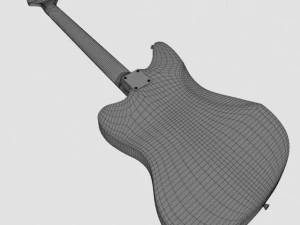 fender jaguar 3D Model