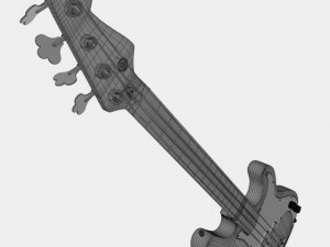 fender precision bass 3D Model