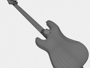 fender precision bass 3D Model