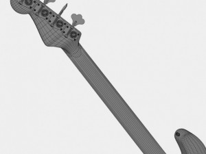 fender precision bass 3D Model