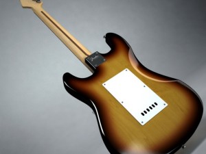 fender stratocaster 3D मॉडल