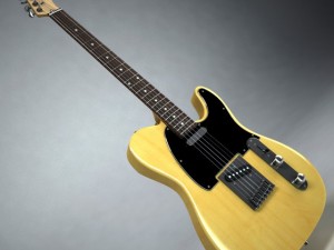 fender telecaster 3D Model