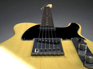 fender telecaster 3D Model