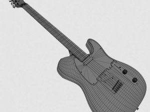 fender telecaster 3D Model