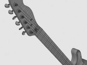fender telecaster 3D Model