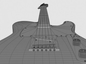fender telecaster 3D Model