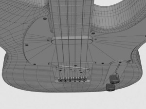 fender telecaster 3D Model