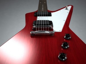 gibson explorer 3D Модель