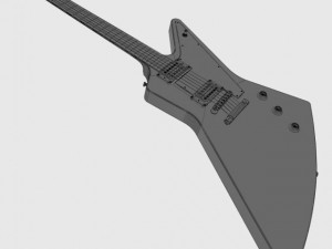 gibson explorer 3D Модель