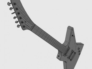 gibson explorer 3D Модель