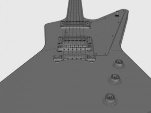 gibson explorer 3D Модель
