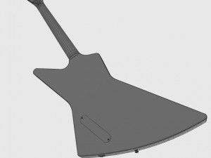 gibson explorer 3D Модель