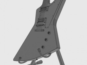 gibson explorer 3D Модель