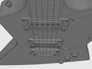 gibson explorer 3D Модель